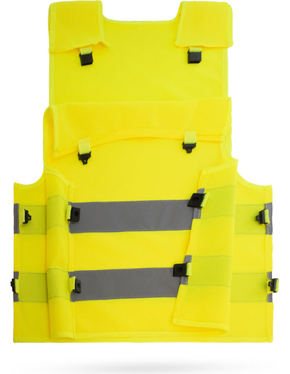 Kinder Warnponchow mit anti Strangulations-system