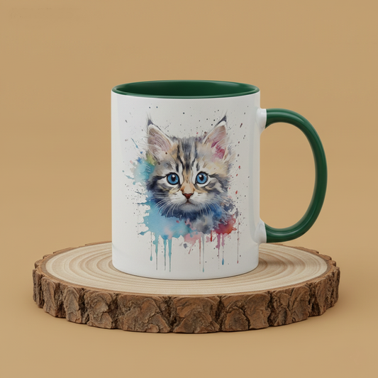 Keramiktasse Kitten Katzenbaby
