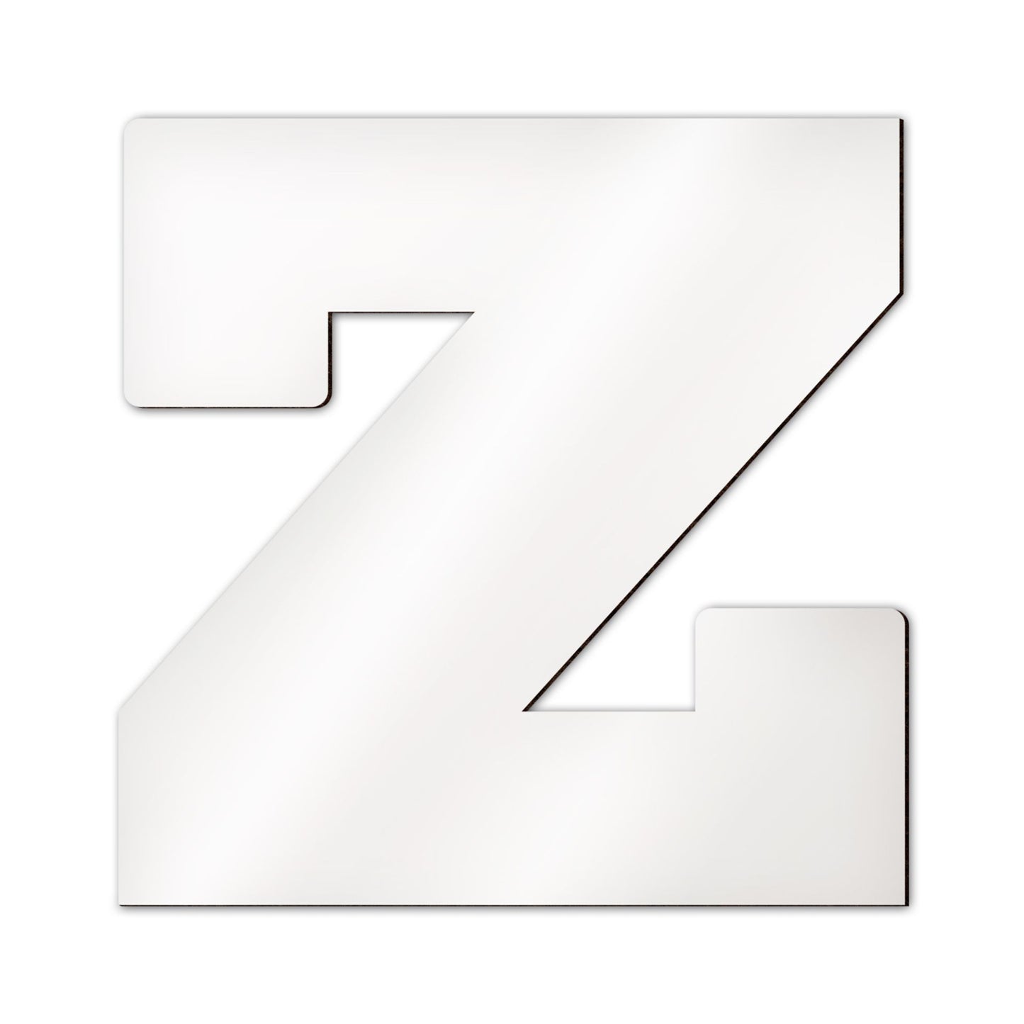 MDF Buchstabe Z bedruckbar Deko