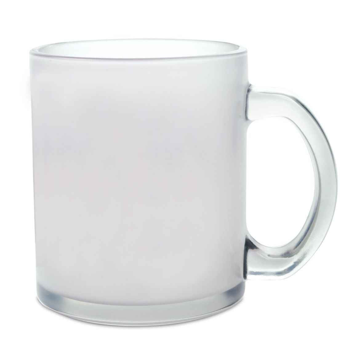 Glastasse Außenseite satiniert