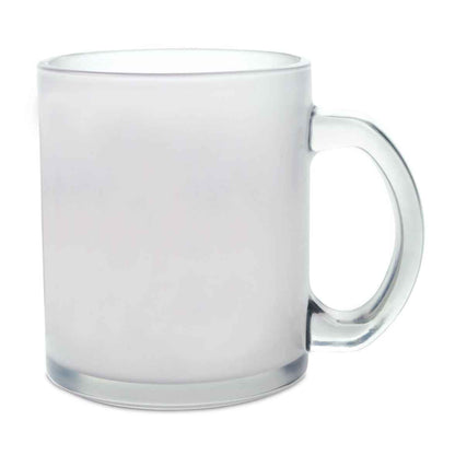 Glastasse Außenseite satiniert
