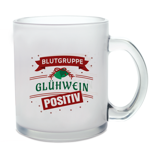 Glastasse Außenseite satiniert 