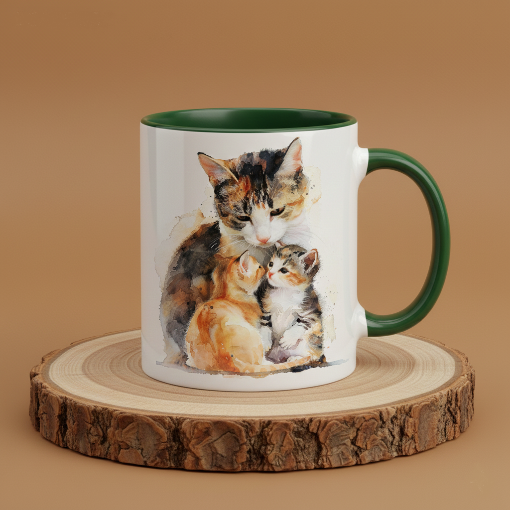 Keramiktasse Kitten Katzenbaby
