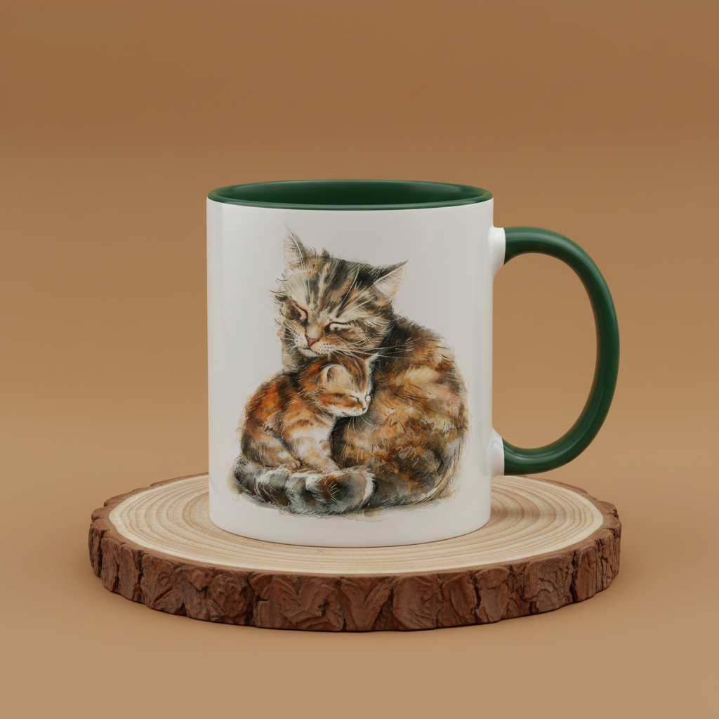 Keramiktasse Kitten Katzenbaby