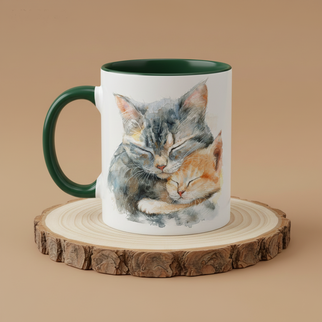 Keramiktasse Kitten Katzenbaby