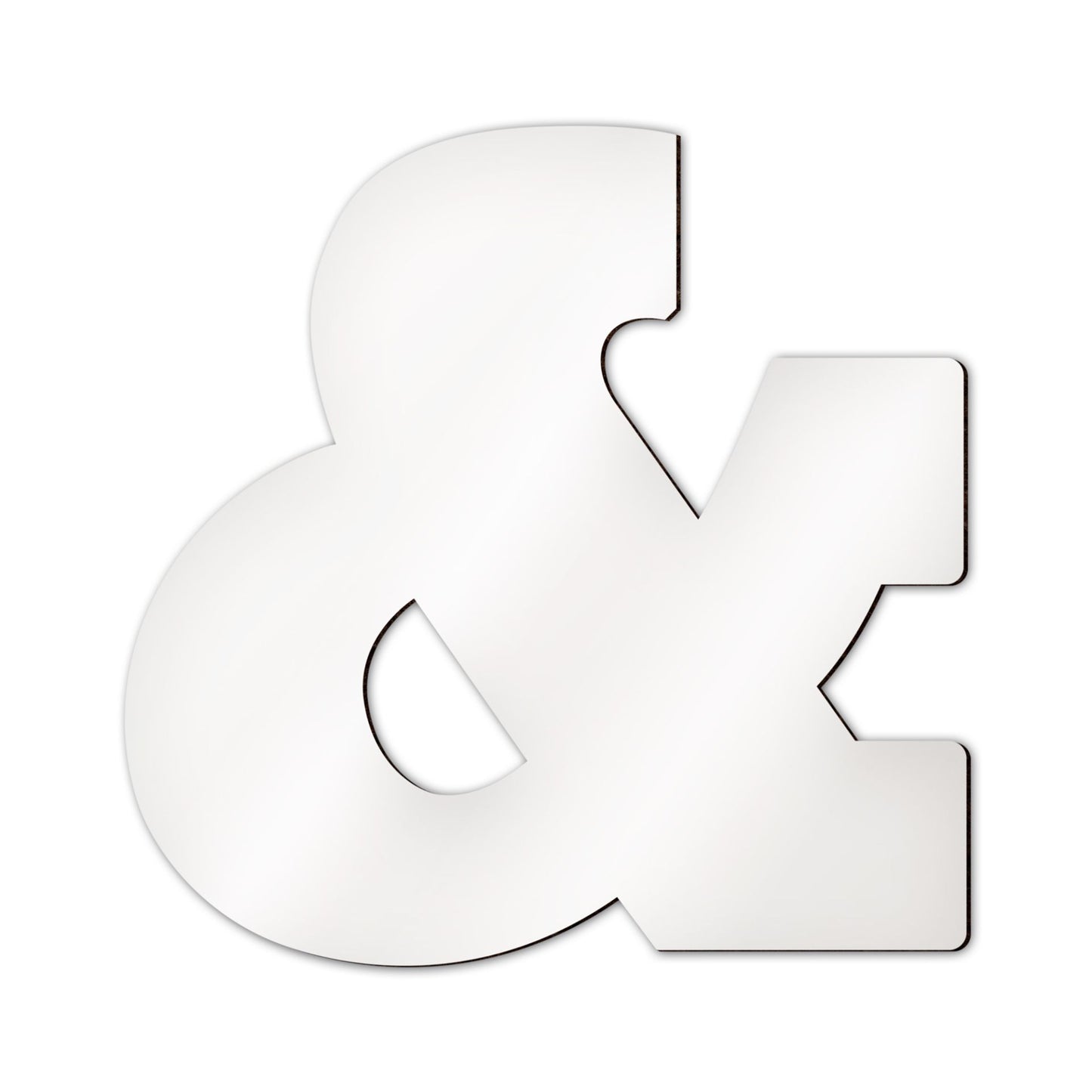 MDF Buchstabe & bedruckbar Deko