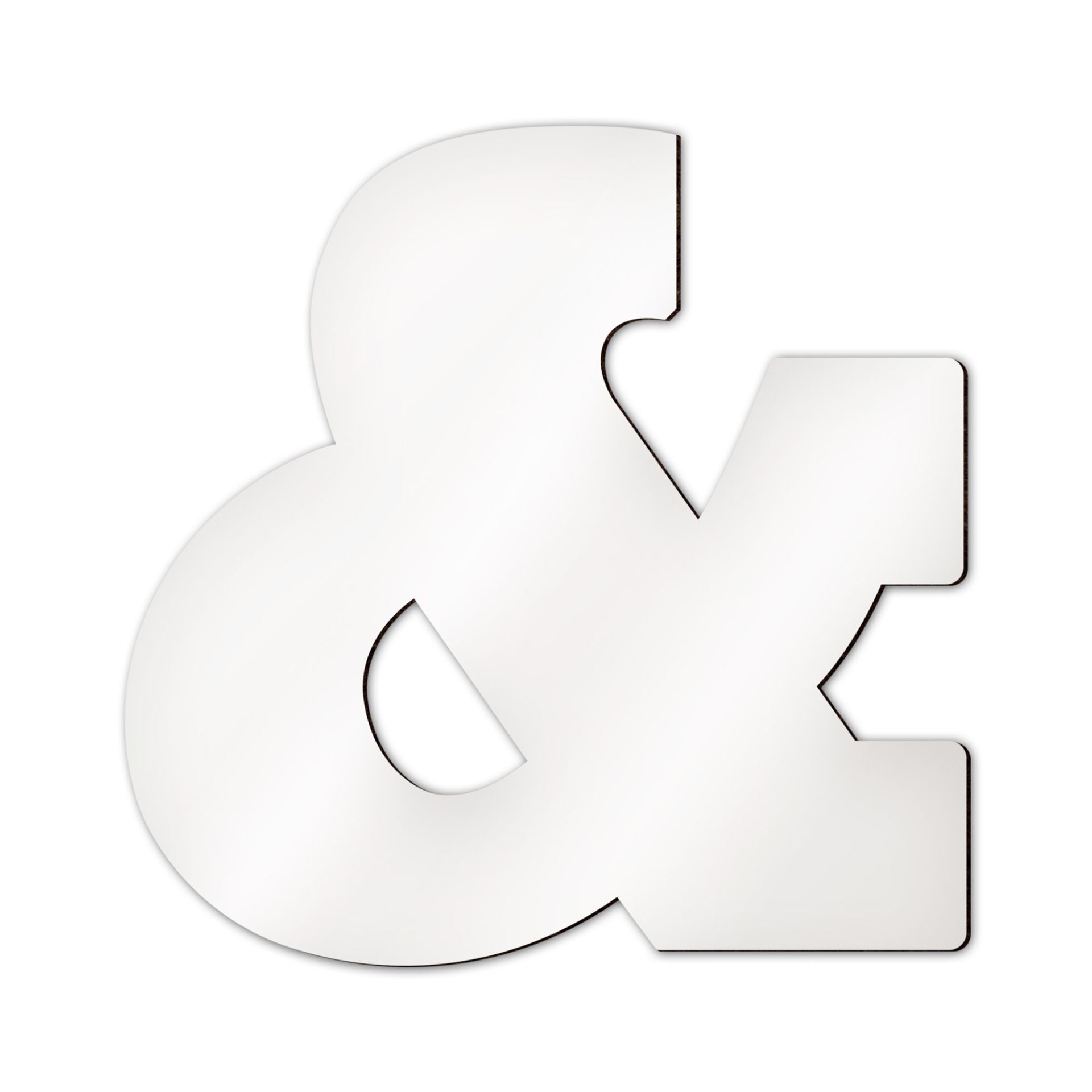 MDF Buchstabe & bedruckbar Deko