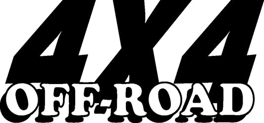 Aufkleber Vinylfolie 4x4 Allrad Offroad