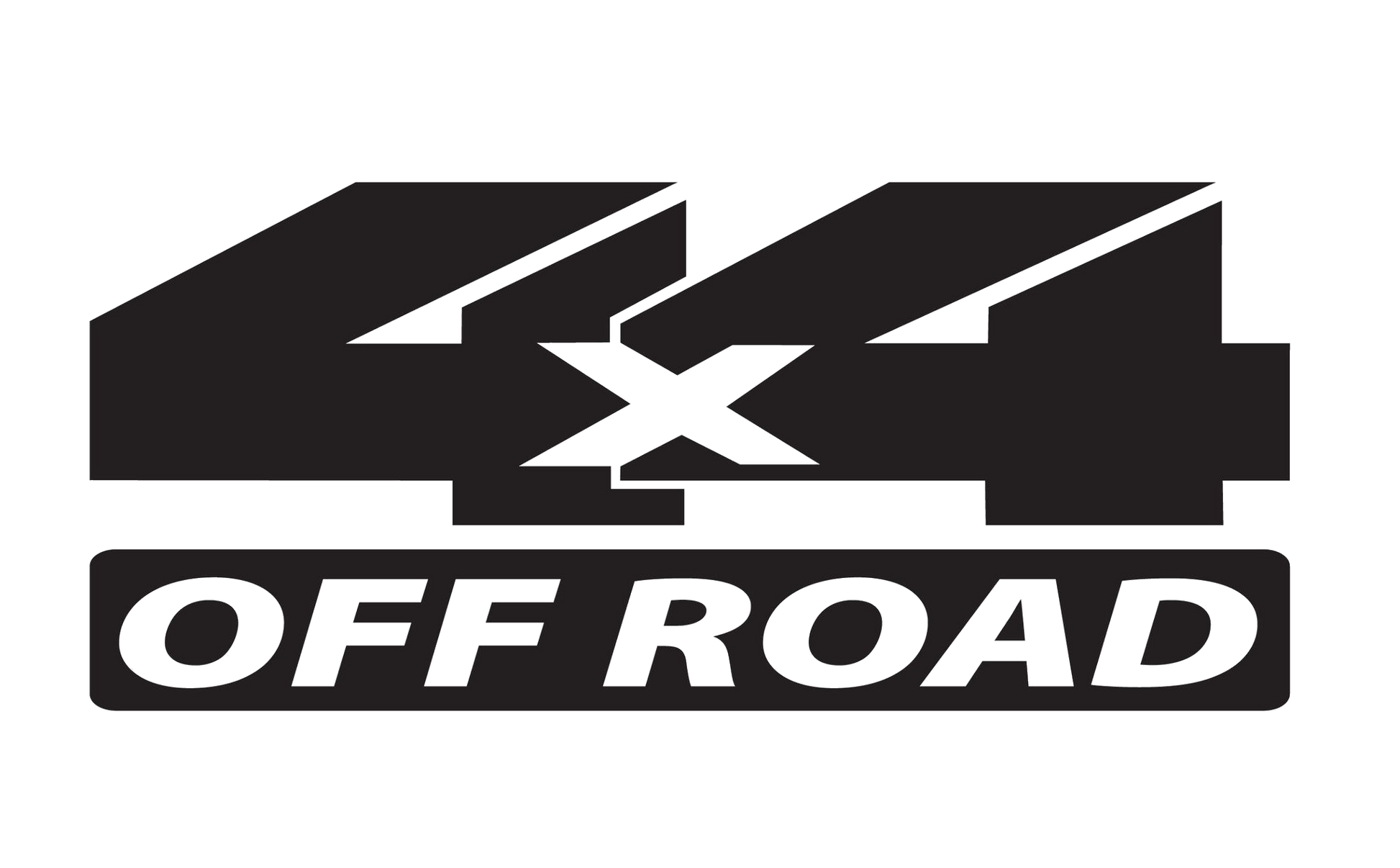 Aufkleber Vinylfolie 4x4 Allrad Offroad