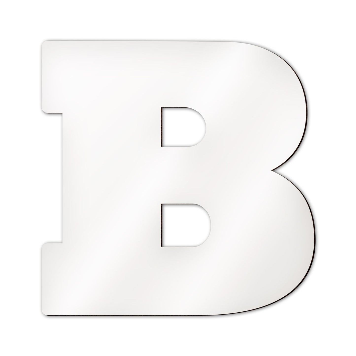 MDF Buchstabe B bedruckbar Deko