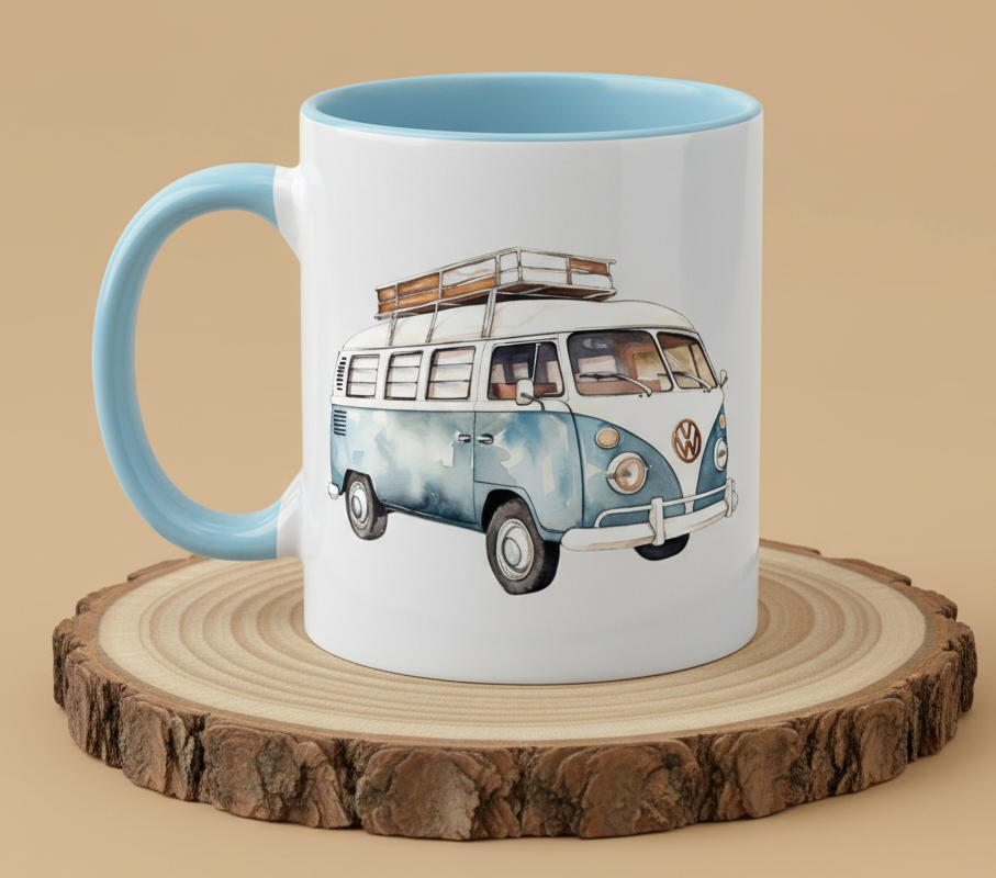Keramiktasse Campingbus