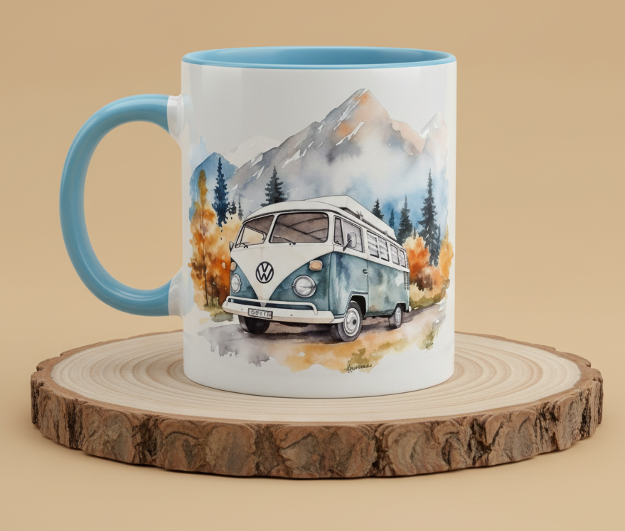Keramiktasse Campingbus
