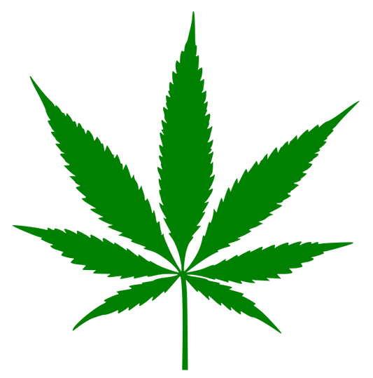 Aufkleber Vinylfolie Pflanze Cannabis Auto Wohnmobil Dekor