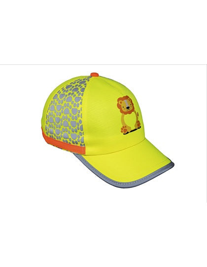 Cap für Kinder Fantastc Wildlife gelb