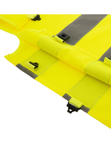 Kinder Warnponchow mit anti Strangulations-system