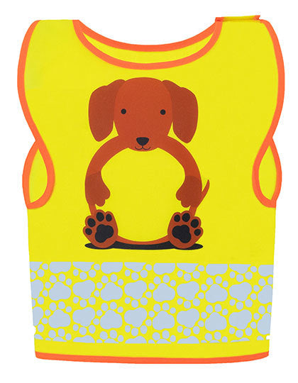 Kinder Warnweste Funtastic Wildlife Hund