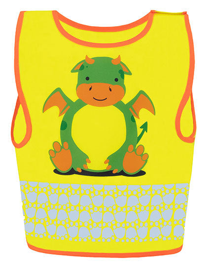 Kinder Warnweste Funtastic Wildlife Drachen