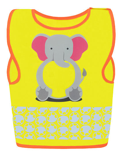 Kinder Warnweste Funtastic Wildlife Elefant