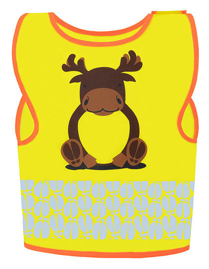 Kinder Warnweste Funtastic Wildlife Elch