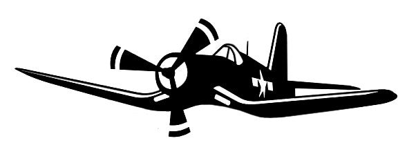 Aufkleber Vinylfolie Flugzeug Corsair Modellfliegen Hobby