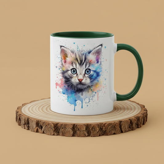 Keramiktasse Kitten Katzenbaby