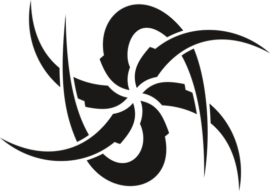 Aufkleber Vinylfolie Tribal Decal Auto Wohnmobil