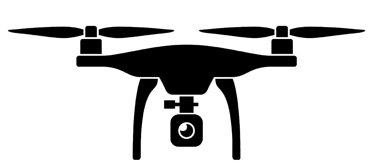 Aufkleber Vinylfolie Drohne Fliegen Hobby