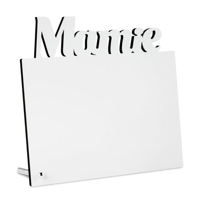 MDF Frame Mamie Aufsteller bedruckbar