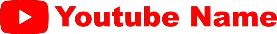 Aufkleber Vinylfolie Youtube Logo dein Name Auto Wohnmobil Dekor