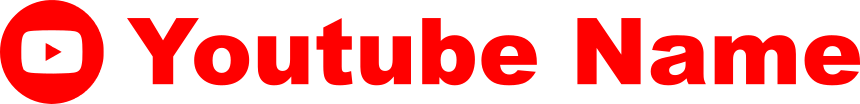 Aufkleber Vinylfolie Youtube Logo dein Name Auto Wohnmobil Dekor