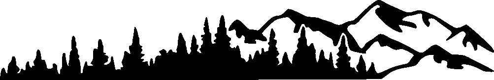Aufkleber Vinylfolie Landschaft Berge Decal Auto Wohnmobil Dekor
