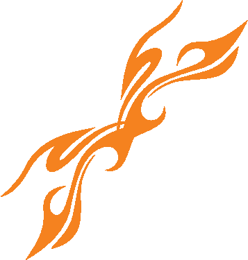 Aufkleber Vinylfolie Flammen Tribal Decal Auto KFZ
