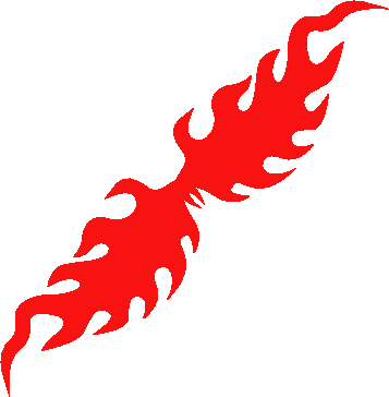 Aufkleber Vinylfolie Flammen Tribal Decal Auto KFZ