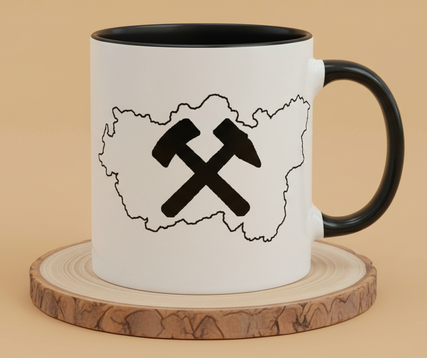 Keramiktasse Ruhrpott Bergbau Glück Auf
