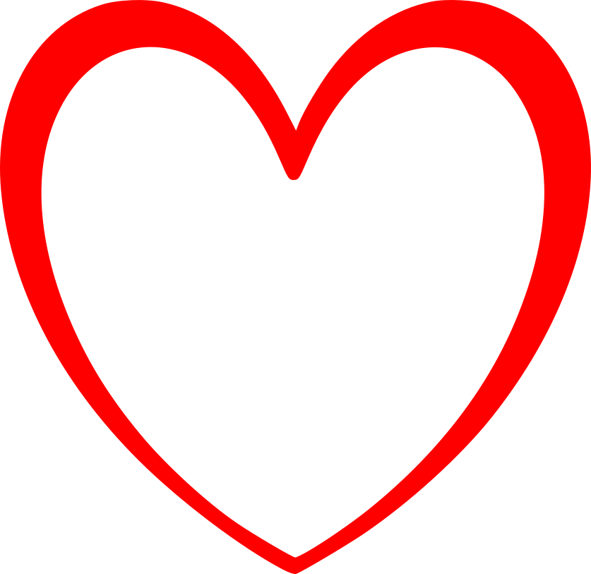 Aufkleber Vinylfolie Herz Love Dekor