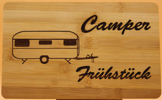 Frühstücksbrett  Camping Wohnwagen Bambus