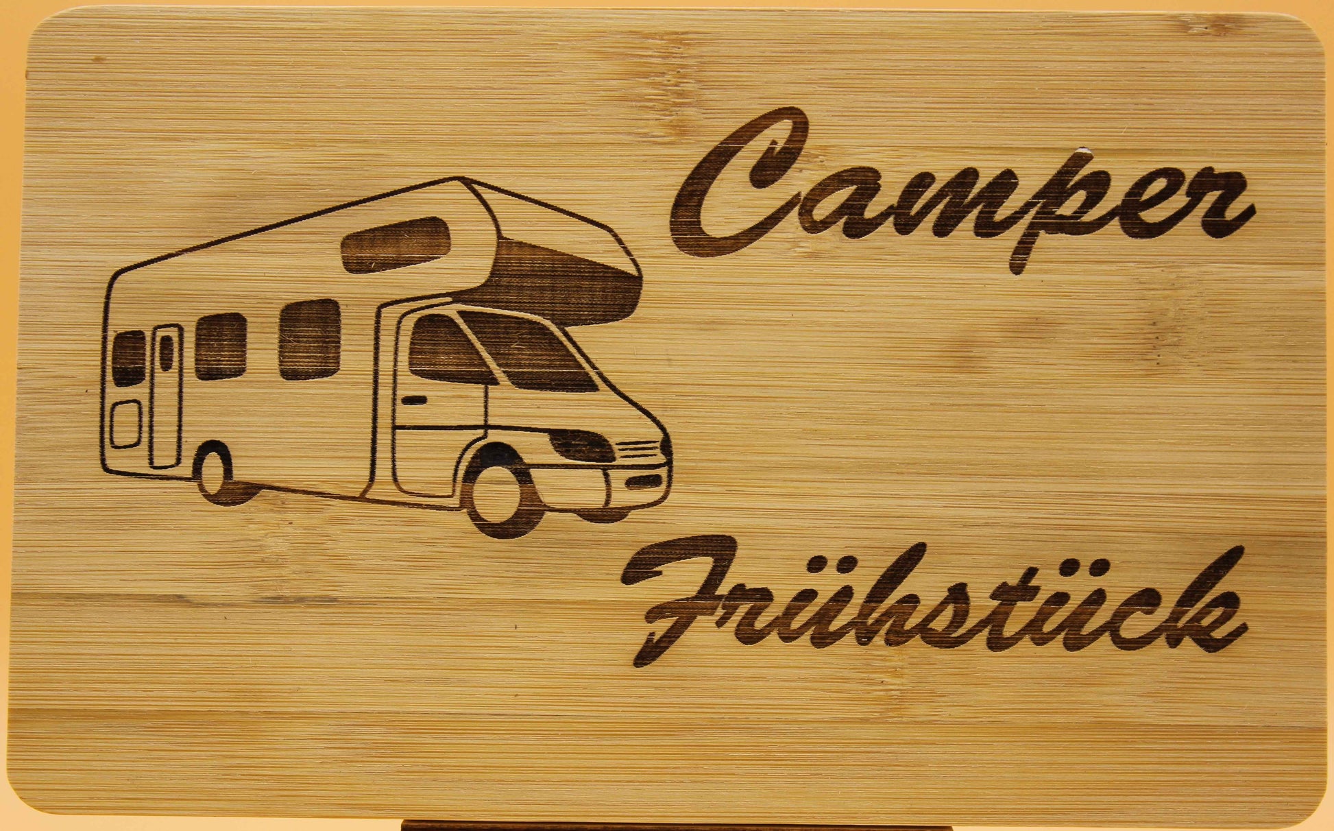 Frühstücksbrett  Camping Wohnmobil Bambus