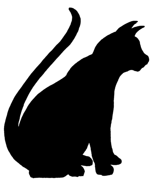 Aufkleber Vinylfolie Katze Deko Auto
