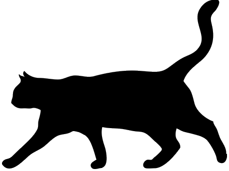 Aufkleber Vinylfolie Katze Deko Auto