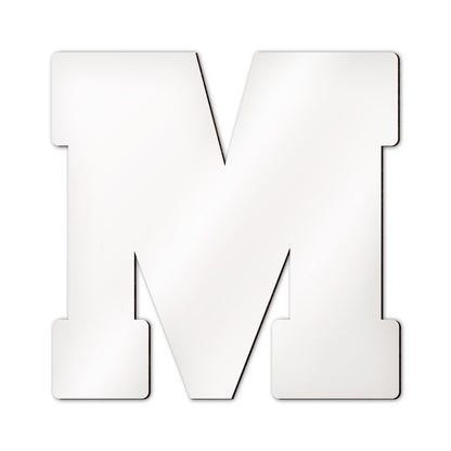 MDF Buchstabe M bedruckbar Deko