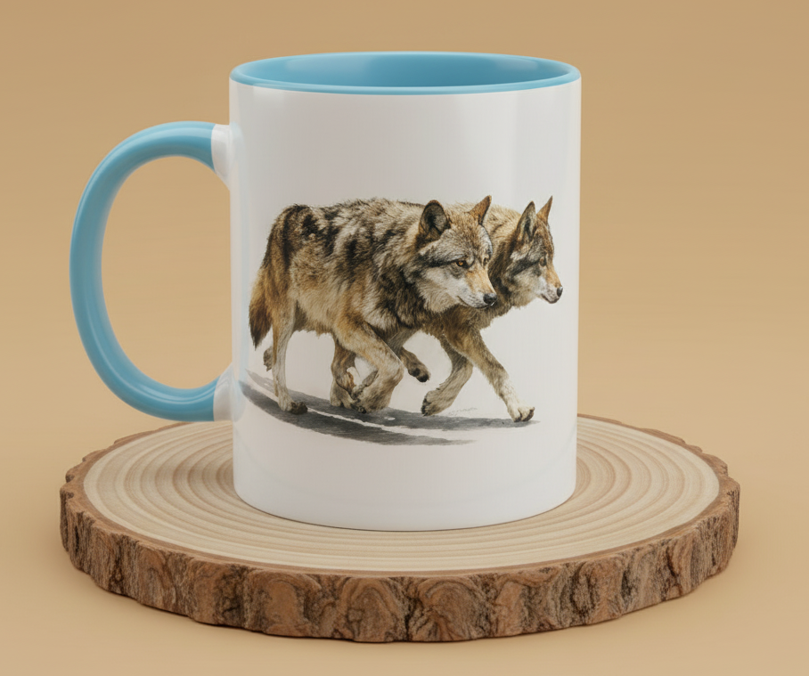 Keramiktasse 2 Wöle laufend