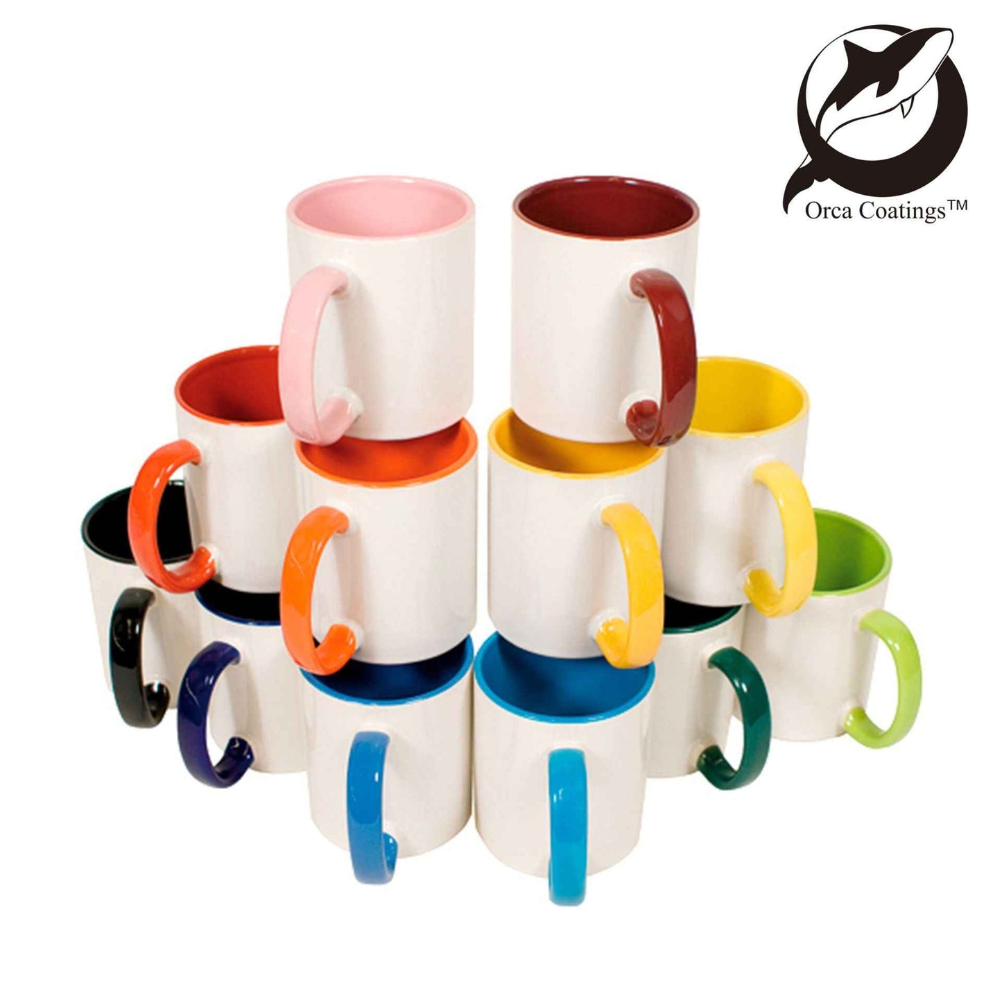 Keramiktasse Orca Coating dierse Farben