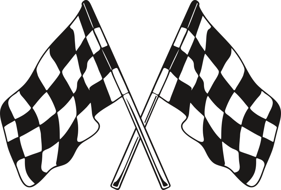 Aufkleber Vinylfolie Racing Rennen Rennflagge Tribal Decal Auto