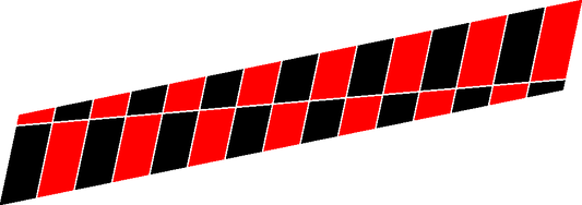 Aufkleber Vinylfolie Racing Rennen Rennflagge Tribal Decal Auto