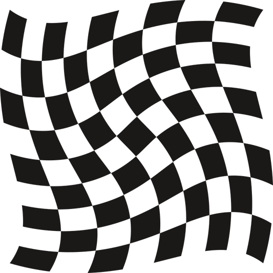Aufkeber Vinylfolie Racing Rennen Rennflagge Tribal Decal Auto