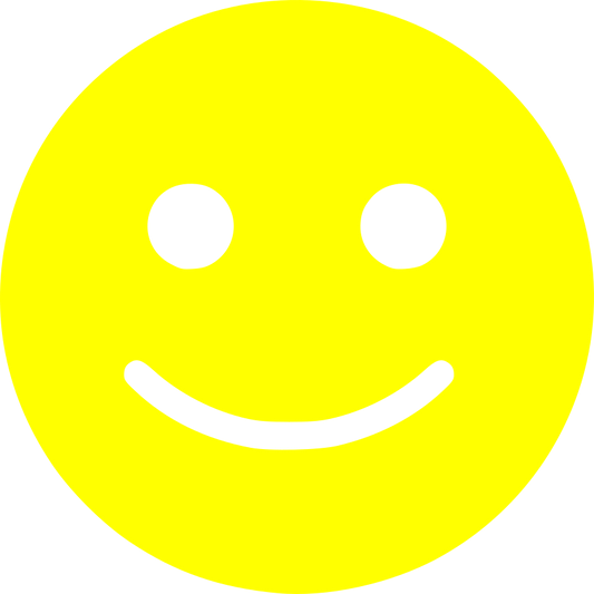 Aufkleber Smiley lächeln