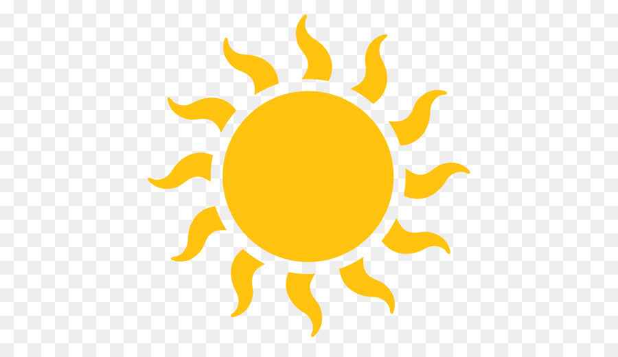 Aufkleber Vinylfolie Sonne