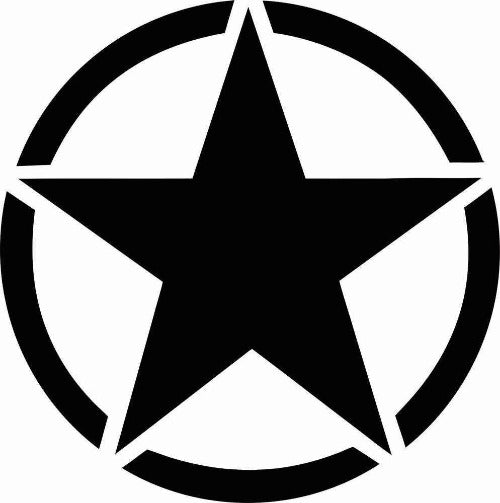 Aufkleber Vinylfolie US Army