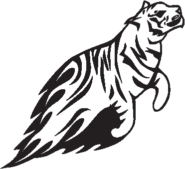 Aufkleber Tiger Decal Auto KFZ