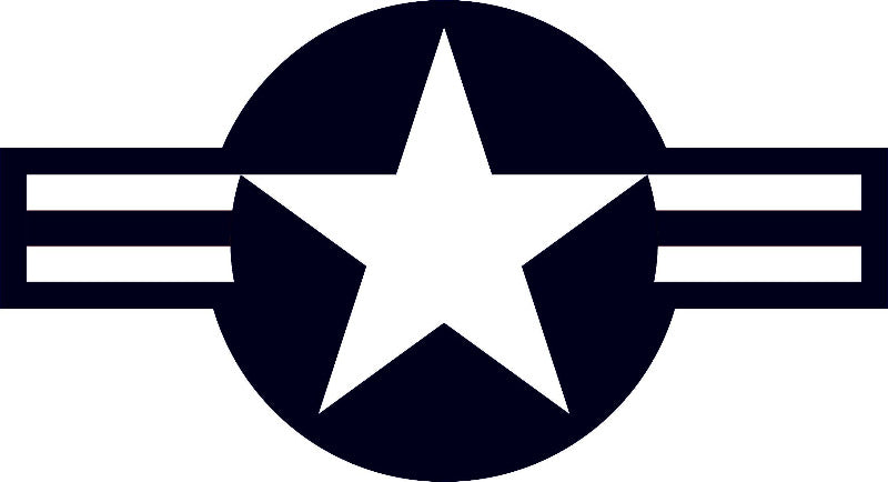 Aufkleber Vinylfolie US Airforce